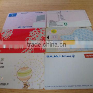 0.76 mm Standard Plastic PVC Business Card Printing