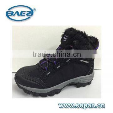 Softshell hiking shoes