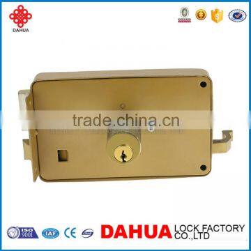 HOT SALEDOUBLE CYLINDER CONTROL BRASS RIM DOOR LOCK ITALIAN DOOR LOCK 2020N photo-4