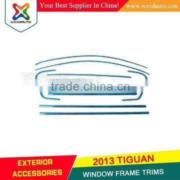 2013 VW TIGUAN WINDOW FRAME TRIMS STAINLESS STEEL ACCESSORIES VW TIGUAN