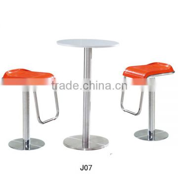 Modern used bar furniture High chair Good shape high bar table for sale J07