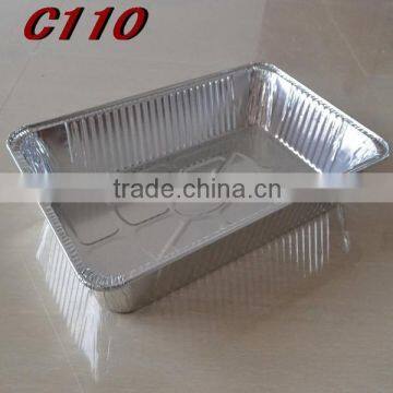 disposable aluminium foil food containers C110