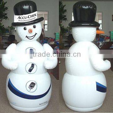 Pvc inflatable snowman