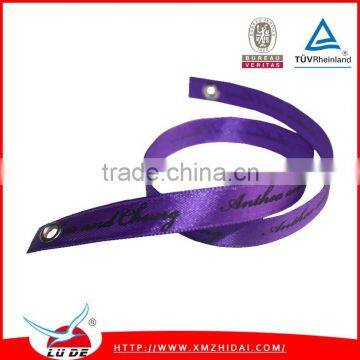 2015 Custom Characteristic Satin Ribbon Bracelet/Good Price High Quality Custom Unique Satin Wristband Ribbon Bracelet photo-6