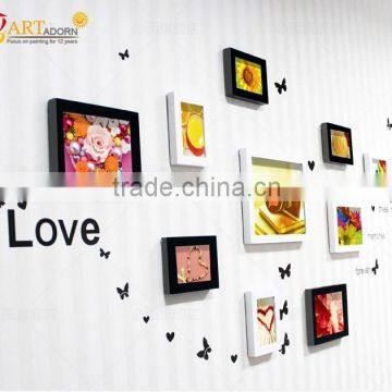 House Wall Art Photo Print Wholesale Wooden Decorative Picture Frames