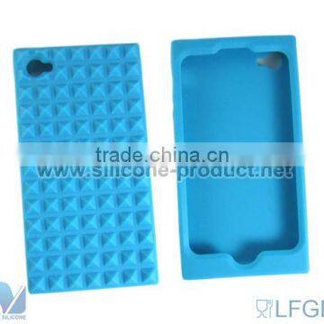 hot silicone case for Ipone 4