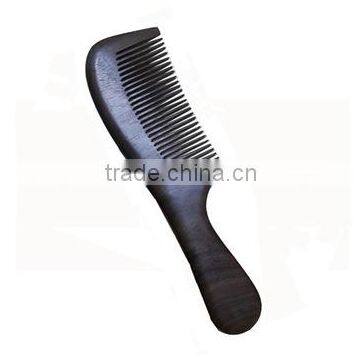 2016 Long Handle Ebony Hair Comb Custom Logo photo-3