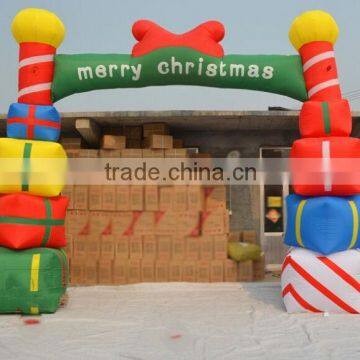 Christmas Outdoor Advertising Inflatable Arch Decoration