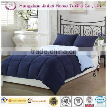 Navy warmed microfiber filled comforter