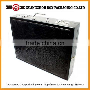 high quality luxury jewelry briefcase gift box