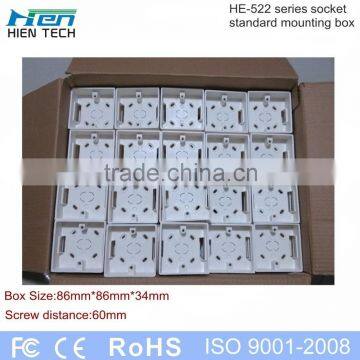 86 Type Mounting Box for HE-522 Series and HE-530 Series USB Wall Socket Using photo-3