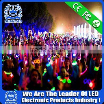 2016 Hot Selling LED Rave Party Wristband For Promotion Gift