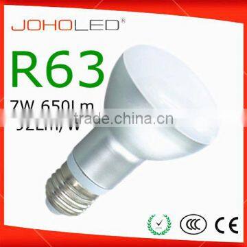 Shenzhen factory SMD2835 7w R63 e27 reflector bulb