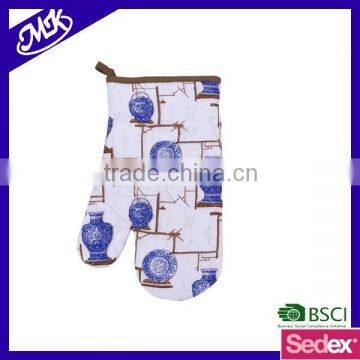 Slip-Resistant Cotton Oven Mitt