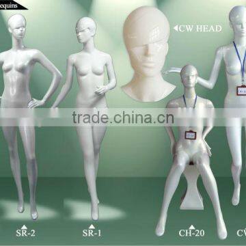 fashion female abstract high glossy mannequin