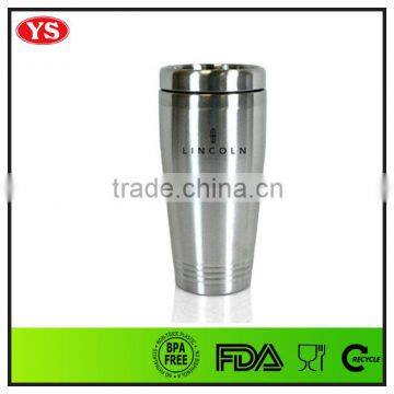 16oz insulated double wall 18/8 stainless steel travel mug