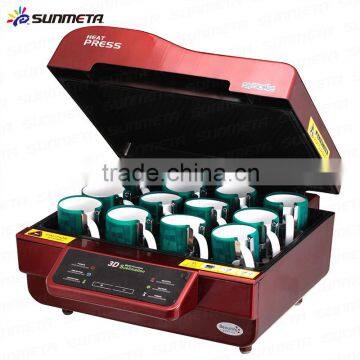 Sunmeta mug phone case 3D vacuum sublimation machine with patent