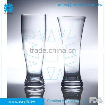 Colorful Acrylic 20oz Transparent Barware Plastic Beer Cup