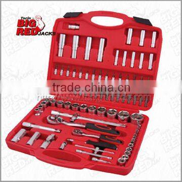 Torin BigRed 86 PCS 1/4 And 1/2" DR. Socket Wrench Set