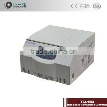 latest TGL16M table type high speed refrigerated centrifuge