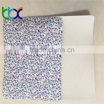 Colorful Printing Fabric with EVA for Shoes, Fabric with EVA material