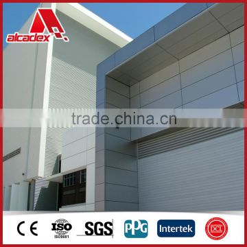 metal colour aluminum composite panel acp colour coated platic panel