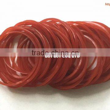 Dark Red Color Rubber Bands / Wholesale cheap custom rubber bands with Different strength