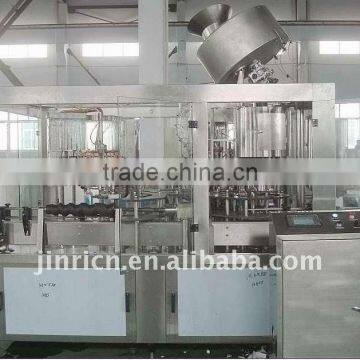 Wine (alcohol) rinsing, filling,capping 3 in 1 machine