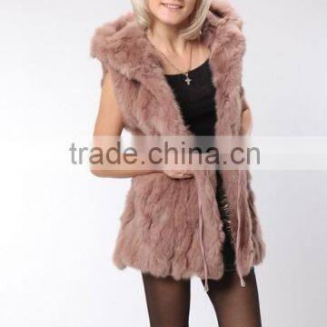 2015 new arrival rex rabbit fur vest for women RV10