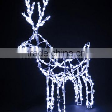 christmas light sculptures/garden light sculpture