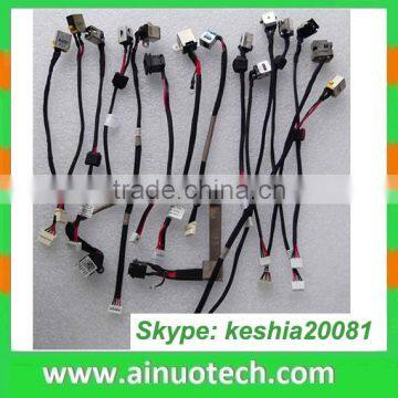 laptop dc jack for HP G4-1017TU G7 G6-2000 DM4-3000 CQ58 power jack connector with cable