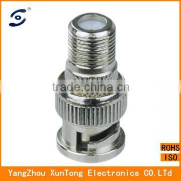 RF Coaxial Connector F type Female to BNC Male Adapter For CCTV RG6 RG59