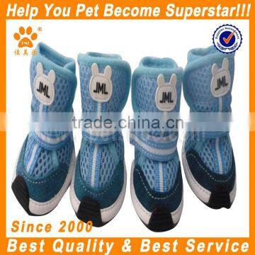 JML high quality fashion medium dog shoes for hiking red hot shoes boots
