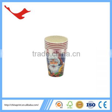 007 christmas decoration custom printed paper cup supplier