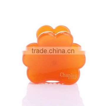 Plain acrylic resin hair claw floral hair claw clamp