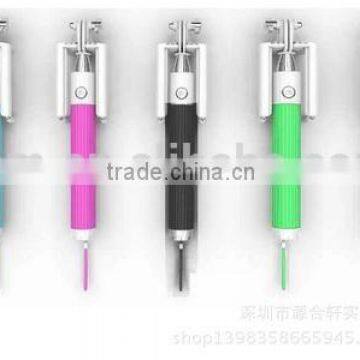 Foldable Cable Take Pole Monopod For Samsung