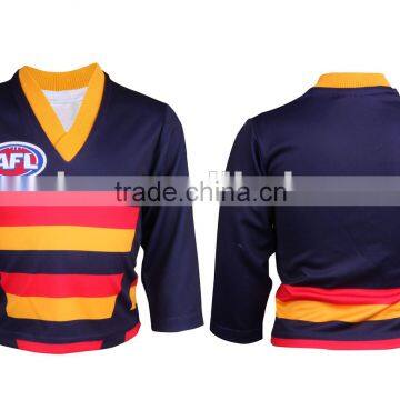 Long sleeved/sleeveless sublimation AFL apparel