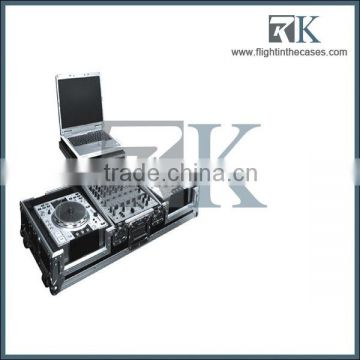 carring flight case Portable turntable coffin case DJ Mixer Case ,