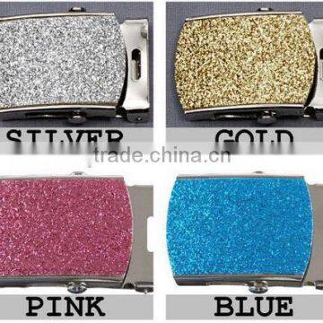 shinny belt buckle, fashion buckle, glittering belt buckle