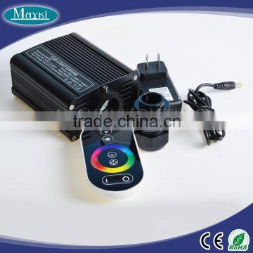 Hight quality16W RGBW LED fiber optic light engine with RF touch remote controller