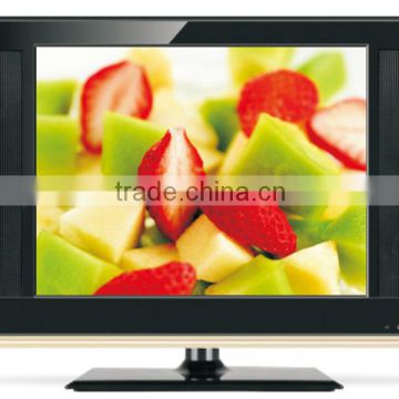 LCD TV Black Cabinet Color and TV Wholesale 17" inch LED TV