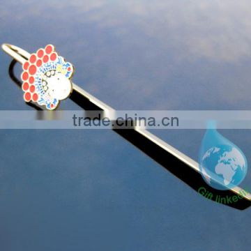 custom new fashion metal book mark handicraft gift