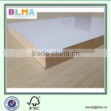 17mm high gloss white mdf board