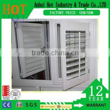 New Popular Cheap Factory Fancy Price Plastic PVC Window Shutter Cheap PVC Adjustable Louver Window Shutter