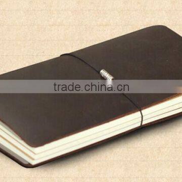 midori notebook genuine leather refillable leather notebook