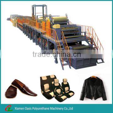 Machinery for polyurethane synthetic leather