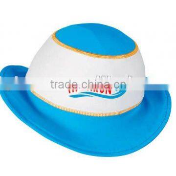 Children Sun Protection UPF50+ Blue and white Hat