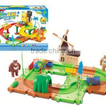 Battery operated indoor electric train