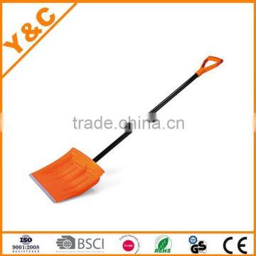 pp iron and eva material 54''heavy duty snow shovel