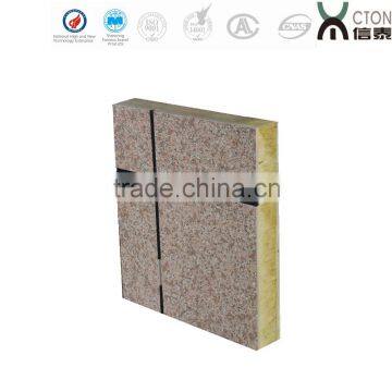 Decorative board rock wool thermal insulation board